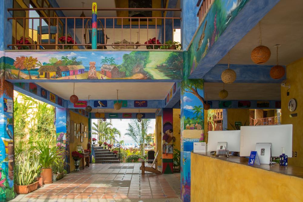 Hôtel Cabanas Del Capitan à Rincón de Guayabitos Extérieur photo